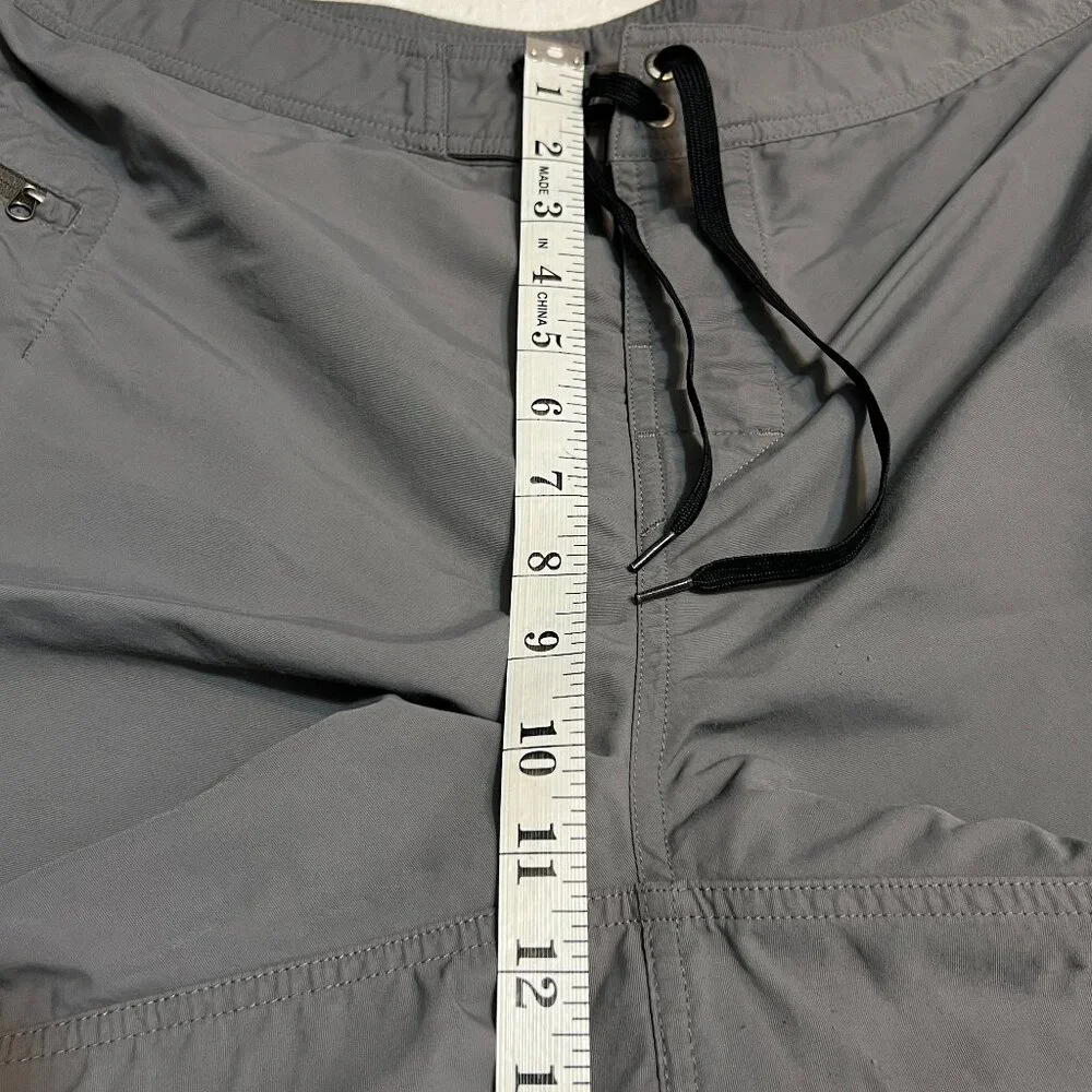 Patagonia Men’s Board Shorts Gray Size 36 – Drawstring Waist Surf Swim Trunks